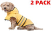 Fashion Pet días lluviosos Slicker Amarillo Raincoat - BESTMASCOTA.COM