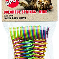 Juguete para gato Ethical Pet, plástico colorido y resistente, 10 unidades por paquete, ancho - BESTMASCOTA.COM