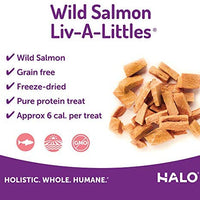 Halo Liv-a-Littles Wild Salmon Protein Treats - BESTMASCOTA.COM