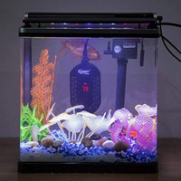 Hygger Mini calentador sumergible para acuario, 50 W, 100 W, LED ajustable, pantalla digital de temperatura, pequeño calentador de tanque para tortuga, Betta, peces, calentador de agua con protección - BESTMASCOTA.COM