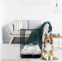 Coohom - Cama de peluche para perro, cama para mascotas, alfombrilla para jaula, cama lavable para perros medianos y grandes - BESTMASCOTA.COM
