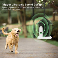 Humutan - Dispositivo antiladrido, controlador ultrasónico de corteza para perros, impermeable, sistema de control antiladridos para exteriores en forma de casa de pájaros - BESTMASCOTA.COM