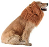 Peluca de melena de león para perro, realista y divertida, melena de león para perros, melena de león complementaria para disfraces de perro, peluca de león para perros de tamaño mediano a grande - BESTMASCOTA.COM