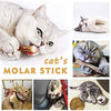 WoLover Cat Catnip Sticks Natural Matatabi Silvervine Sticks – Limpieza de dientes Molar Herramientas Gatito Gato Masticar Juguete Natural Catnip Ratón Gato Juguete - BESTMASCOTA.COM