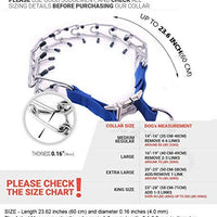 Mayerzon Collar de entrenamiento para perro, acero inoxidable, con puntas cómodas - BESTMASCOTA.COM