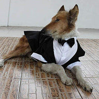 Evursua - Traje de esmoquin para perros grandes, para bodas y fiestas - BESTMASCOTA.COM