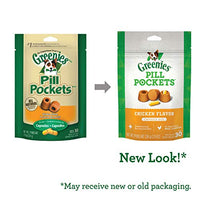 Golosinas para perros en cápsula Greenies "Pill Pockets", fórmula para alergia de pato asado y guisantes - BESTMASCOTA.COM