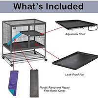 MidWest Homes for Pets Deluxe Ferret Nation Small Animal Cages, Ferret Nation Cages Include 1-Year Manufacturing Warranty - BESTMASCOTA.COM