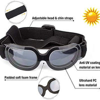 Enjoying - Gafas de sol para perros pequeños, protección UV, resistente al viento, con correa ajustable para cachorro y gato - BESTMASCOTA.COM