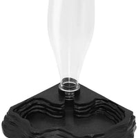 SLSON - Dispensador automático de agua para reptiles, 13.5 onzas, accesorio de alimentación para tortuga, dragones barbudos, lagartos para tanque de terrario - BESTMASCOTA.COM