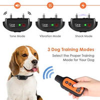 Dog Training Collar, Waterproof and Rechargeable Shock Collar for Dogs w/3 Training Modes, Up to 1600Ft Remote Range, Adjustable Collar Strap for Small Medium Large Dog, All Breeds - BESTMASCOTA.COM