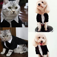 i'Pet - Esmoquin de boda con diseño de príncipe y gato, para fiestas formales de perro, con botones - BESTMASCOTA.COM