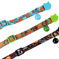 BoomBone Cat Collar Breakaway with Bell,Safe Puppy Collars for Thanksgiving - BESTMASCOTA.COM