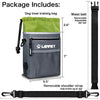 Bolsa de entrenamiento para perros pequeños a grandes, bolsa de entrenamiento para perros pequeños y grandes, bolsa de regalo para bocadillos para entrenamiento de recompensa, caminar, clip de metal, cinturón de cintura, correa de hombro, dispensador de b - BESTMASCOTA.COM