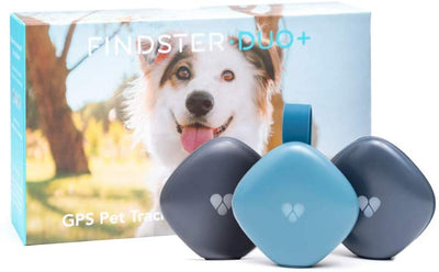 Findster Duo+ Pet Tracker Free of Monthly Fees - GPS Tracking Collar for Dogs and Cats & Pet Activity Monitor - BESTMASCOTA.COM