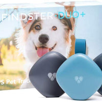 Findster Duo+ Pet Tracker Free of Monthly Fees - GPS Tracking Collar for Dogs and Cats & Pet Activity Monitor - BESTMASCOTA.COM