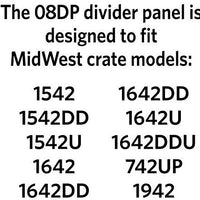 Casas MidWest para mascotas con panel divisor - BESTMASCOTA.COM