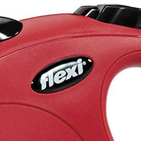 Flexi Classic Correa retráctil para perro en rojo, 26.0 in - BESTMASCOTA.COM