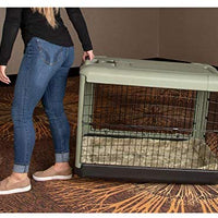 Pet Gear “The Other Door” 4 Door Steel Crate with Plush Bed + Travel Bag for Cats/Dogs - BESTMASCOTA.COM