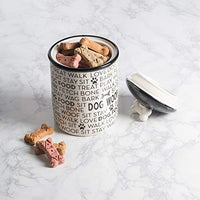 Bone Dry DII Ceramic Pet Food & Water Sets, Perfect Feeding and Treat Storage Supplies for Dogs and Cats - BESTMASCOTA.COM