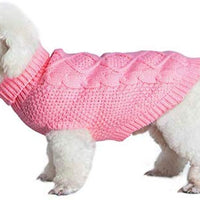 Mihachi – Sudadera para perro, abrigo de invierno, ropa clásica de punto para clima frío - BESTMASCOTA.COM