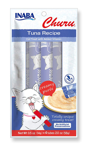 INABA Churu Lickable Purée Natural Cat Treats - BESTMASCOTA.COM