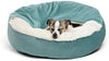 Cama acogedora Best Friends by Sheri, cama de lujo para perros y gatos con cobija, cálida y segura. Brinda apoyo para la cabeza, el cuello y las articulaciones, lavable a máquina, parte inferior resistente al agua - BESTMASCOTA.COM