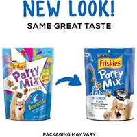 Purina Friskies Party Mix Adult Cat Treats - (4) 10 oz. Pouches - BESTMASCOTA.COM