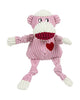 HuggleHounds - Juguete de peluche chirriante para perros con nudos para masticadores agresivos - BESTMASCOTA.COM