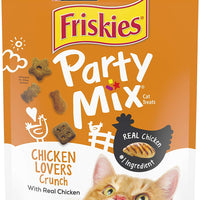 Purina Friskies Party Mix Adult Cat Treats - (6) 6 oz. Pouches - BESTMASCOTA.COM