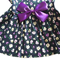 Petroom - Vestido de perro para cachorro, diseño de princesa floral para perros pequeños, gatos para verano - BESTMASCOTA.COM