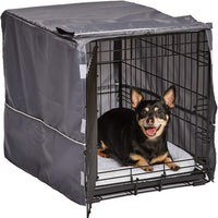 MidWest funda para jaula de perro, funda para jaula de privacidad para perros, se adapta a cajas de perro Midwest, se puede lavar a máquina y secar - BESTMASCOTA.COM