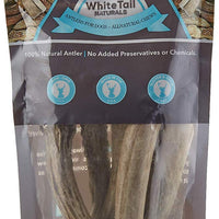 6 Paquetes, pequeño 4 pulgadas a 5 pulgadas todo Natural cuerno de ciervo masticable para perro, marca WhiteTail Naturals - BESTMASCOTA.COM