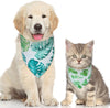 6 piezas de bandanas para perro con estampado de cuadros, estilo de flamenco de selva, bufanda ajustable lavable para mascotas - BESTMASCOTA.COM