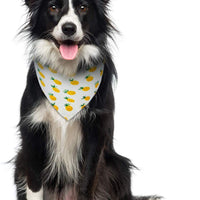 6 piezas de bandanas para perro con estampado de cuadros, estilo de flamenco de selva, bufanda ajustable lavable para mascotas - BESTMASCOTA.COM