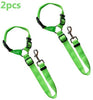 BWOGUE 2 paquetes de correas de seguridad para perros y gatos, para reposacabezas de coche, de nailon, ajustables, para perros, cinturones de seguridad, arnés - BESTMASCOTA.COM