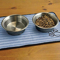 Tapete DII Dry Bone, tapete seco e microfibra para alimentos, agua, alimento, ultraabsorbente y se puede lavar a máquina, de microfibra, para perros y gatos pequeños, medianos, grandes - BESTMASCOTA.COM