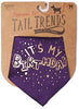 Tail Trends - Bandana unisex para perro, 100 % algodón - BESTMASCOTA.COM