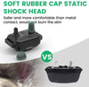 FunniPets Collar de entrenamiento para perro con mando a distancia, resistente al agua, cuello de choque para perros de raza mediana y grande con 4 modos de entrenamiento, ligero, vibración - BESTMASCOTA.COM