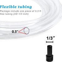 Bomba sumergible PULACO 10W 160GPH con tubo de 3.3 ft para acuarios, tanque de peces, fuente de estanque, estatuaria, hidropónica, característica de agua, fuentes de interior - BESTMASCOTA.COM