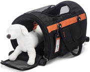 Prefer Pets: Hideaway Duffel – Transportín de viaje para mascotas – 17 pulgadas de largo x 12 pulgadas de alto x 10 pulgadas de profundidad – Transportador de viaje aprobado por aerolínea – Proporciona una forma segura de viajar – Ayuda a reducir el miedo - BESTMASCOTA.COM