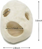 WSgift - Juego de 2 piezas de cerámica para acuario, diseño de calavera pequeña apilable para peceras - BESTMASCOTA.COM