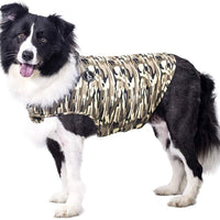 X@HE - Chaleco de alivio de ansiedad para perro, chaleco para mantener la comodidad, chaleco para perros de talla XS, M, L, XL, azul marino, gris, rosa, rojo y camuflaje - BESTMASCOTA.COM