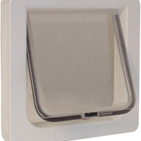 Cat Flap Puerta con cierre de 4 Way Pet Puerta - BESTMASCOTA.COM