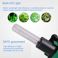 COODIA - Filtro de agua para tanque de acuario (sumergible, luz U-V) - BESTMASCOTA.COM