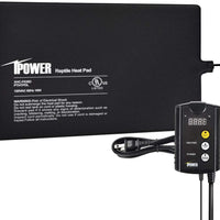 iPower Terrarium Reptil calentador de territorio bajo tanque calentador esterilla con termostato digital - BESTMASCOTA.COM