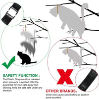 Joansan - Collar ajustable para gato, con piedras de estrás y cascabel, de seguridad básica, clásico, con longitud ajustable de 7 a 10 pulgadas, para gatos y gatitos - BESTMASCOTA.COM