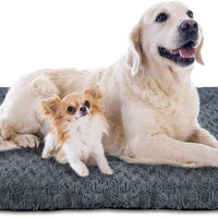 Invenho - Cama para perro, cómoda, suave, antideslizante, lavable, para perros y gatos grandes, medianos y pequeños, color azul - BESTMASCOTA.COM