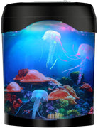 Jellyfish lámpara de lava, regalo para niños, hombres y mujeres, medusas artificiales para acuario, luz nocturna con lámpara decorativa que cambia de color - BESTMASCOTA.COM