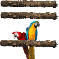 PIVBY - Soporte de madera para loros y pájaros (3 unidades) - BESTMASCOTA.COM